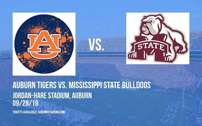 PARKING: Auburn Tigers vs. Mississippi State Bulldogs at Jordan-Hare Stadium