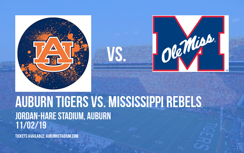 PARKING: Auburn Tigers vs. Mississippi Rebels at Jordan-Hare Stadium