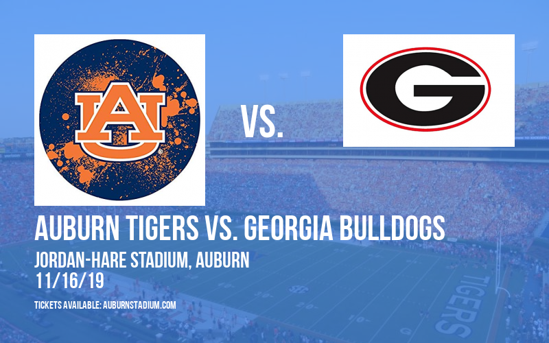 PARKING: Auburn Tigers vs. Georgia Bulldogs at Jordan-Hare Stadium