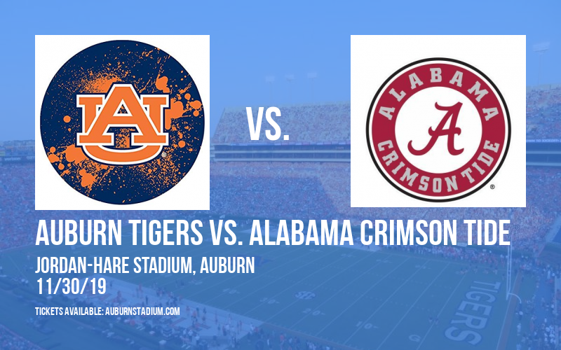 Auburn Tigers vs. Alabama Crimson Tide at Jordan-Hare Stadium