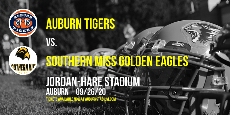 Auburn Tigers vs. Southern Miss Golden Eagles at Jordan-Hare Stadium