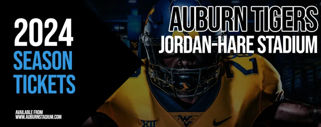 Auburn Tigers Football 2024 Season Tickets at Jordan-Hare Stadium