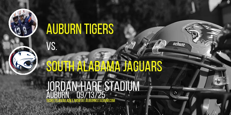 Auburn Tigers vs. South Alabama Jaguars at Jordan-Hare Stadium