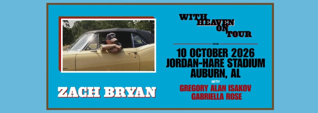 Zach Bryan at Jordan-Hare Stadium