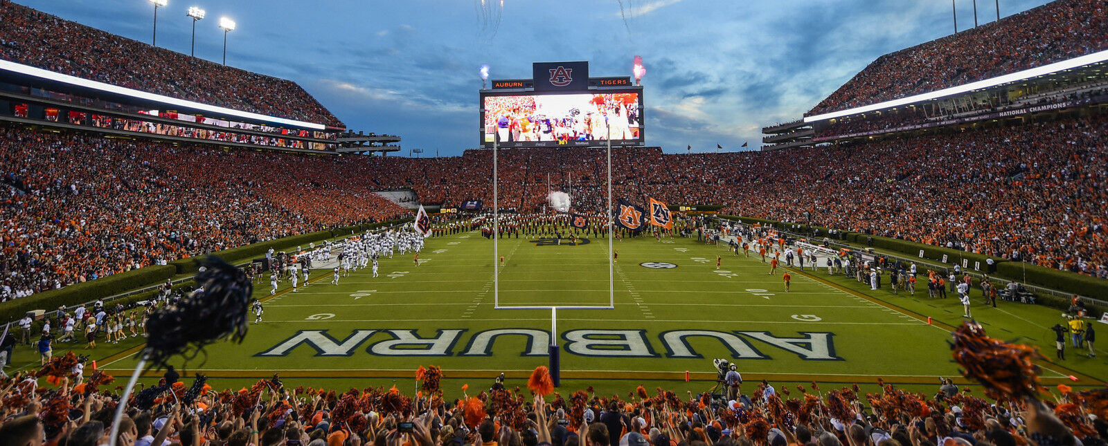 Jordan Hare Stadium Seating Chart Row Numbers