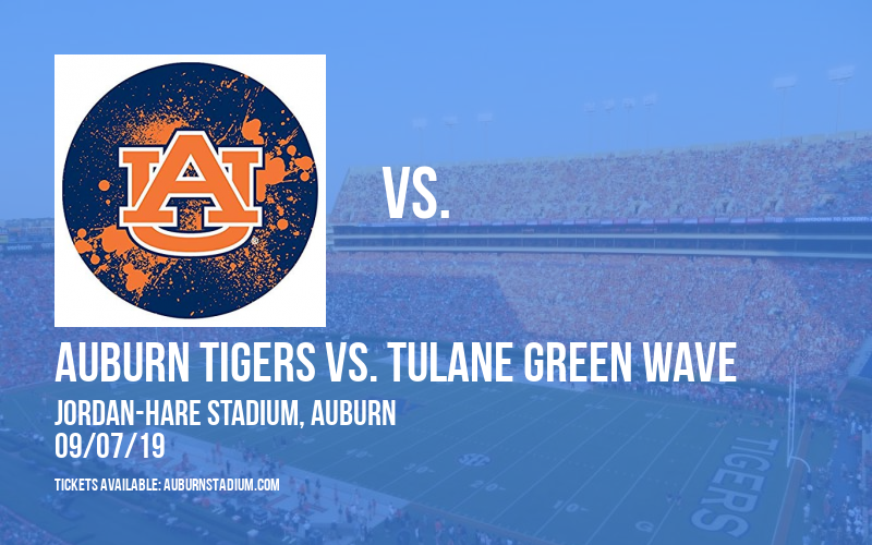 Auburn Tigers vs. Tulane Green Wave at Jordan-Hare Stadium