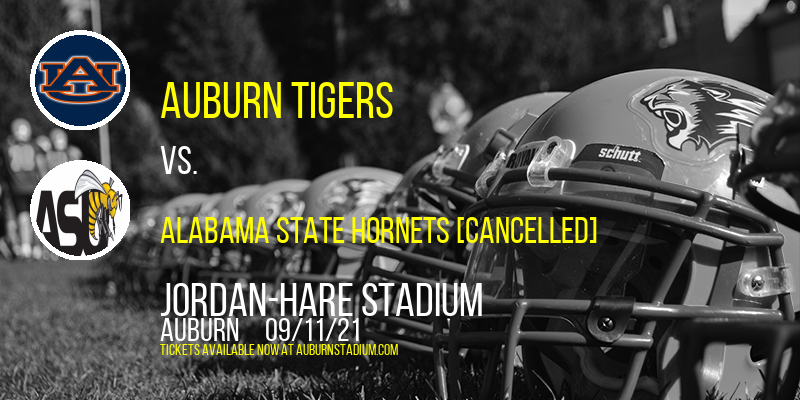 Auburn Tigers vs. Alabama State Hornets [CANCELLED] at Jordan-Hare Stadium