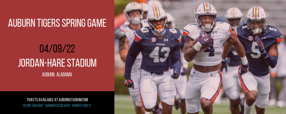 Auburn Tigers Spring Game at Jordan-Hare Stadium